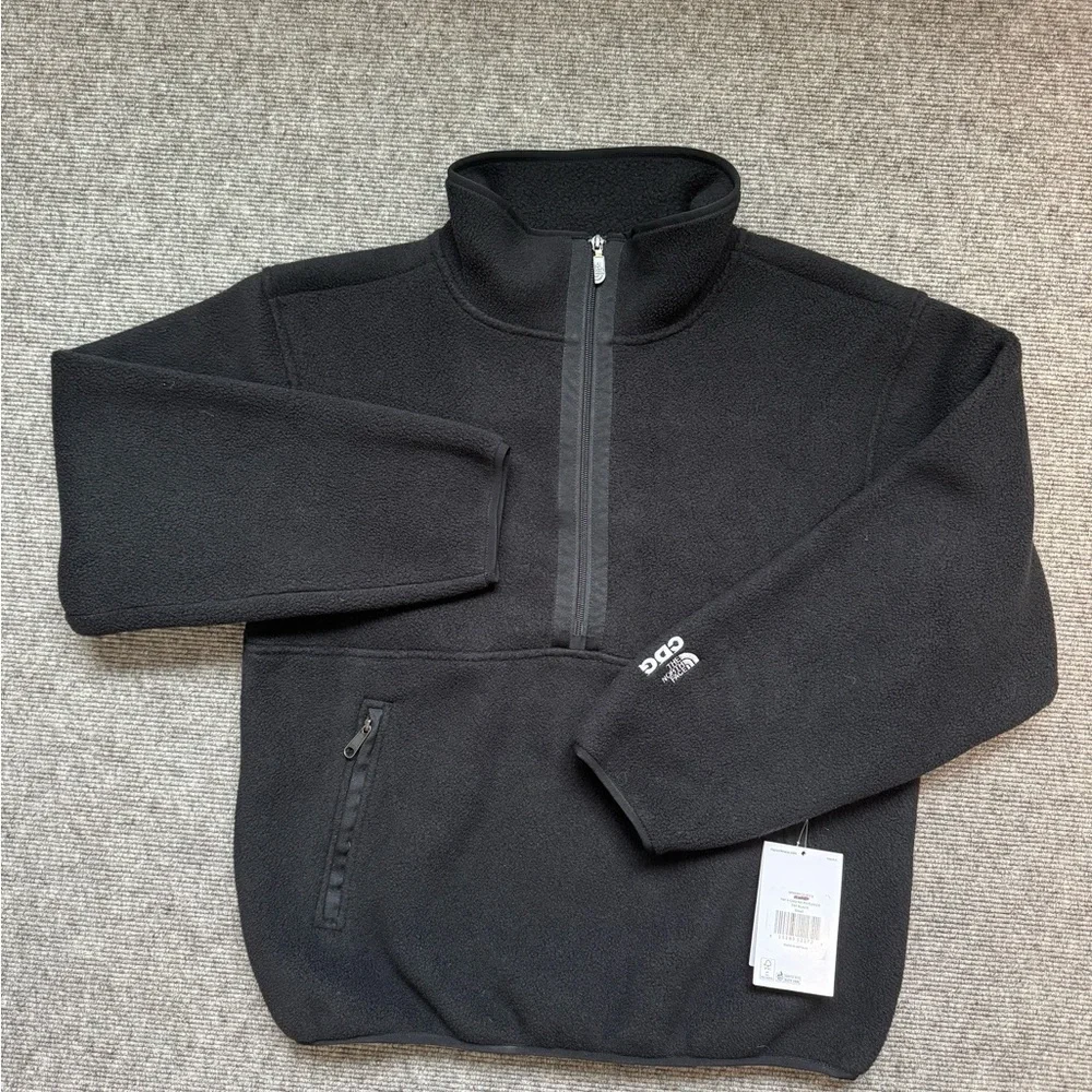 CDG x The North Face Micro fleece 1/2 Zip men’s small